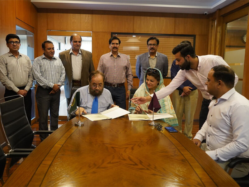 MoU Signing Ceremony Fazaia Campus, Depalpur